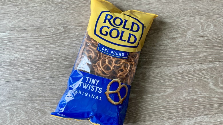 Rold Gold Pretzels on Table