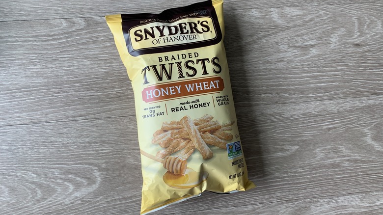 Snyder's Braided Twists Honey Wheat Pretzels