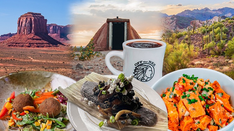 Native American foods and significant sites