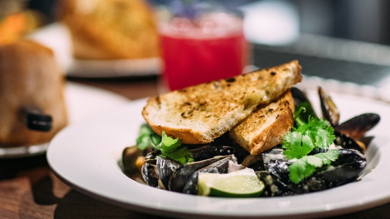 Station House Café mussels