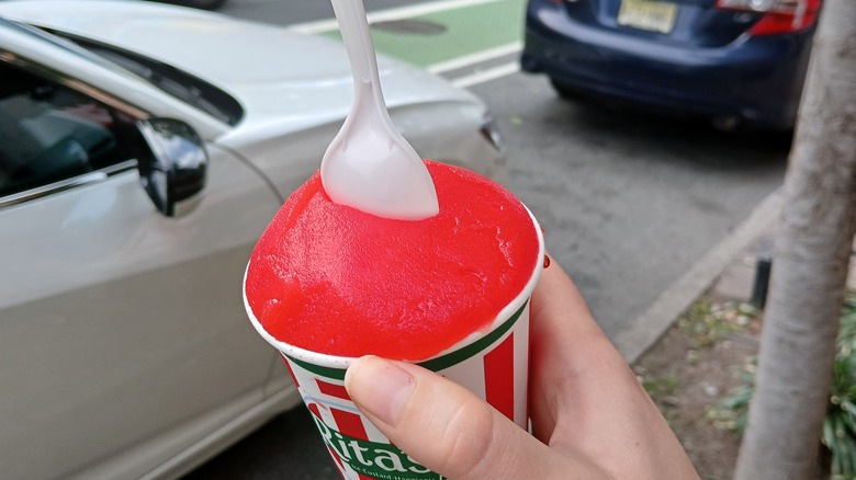 Cherry Rita's ice