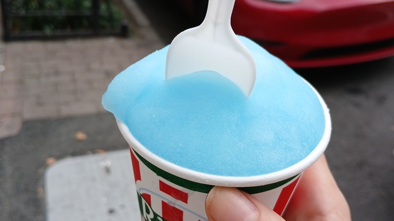 Rita's cotton candy