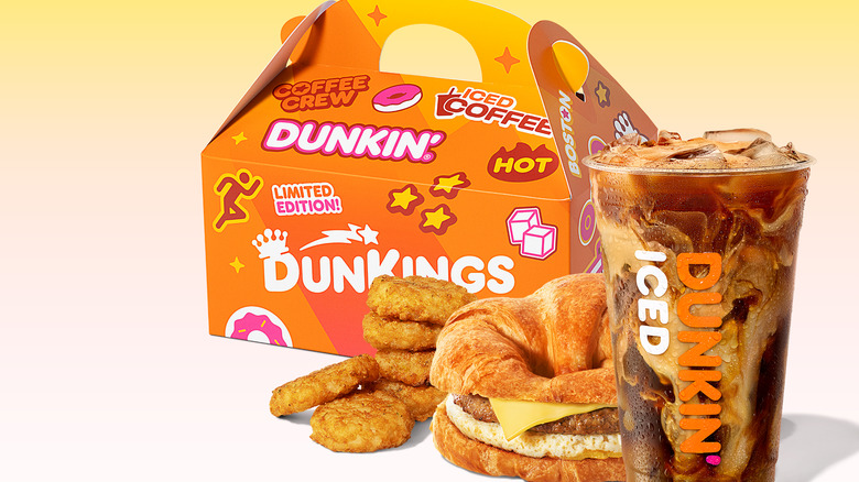 a promotional image for the DunKing meal deal