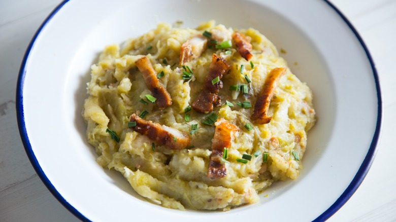 Spanish mashed potato dish