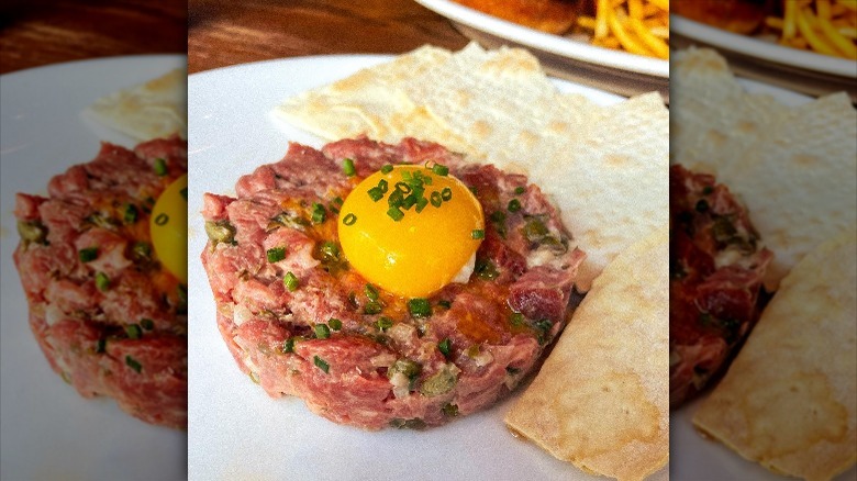 Oak Steakhouse Nashville steak tartare