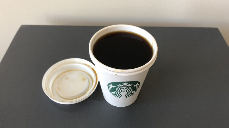 Featured Dark Roast coffee from Starbucks