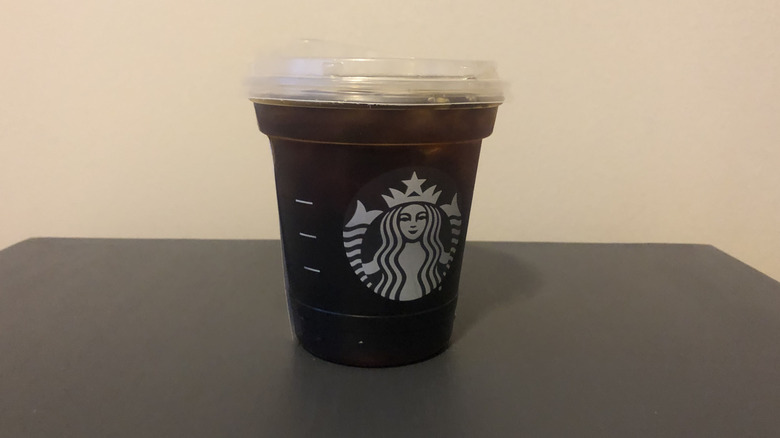 Iced coffee from Starbucks