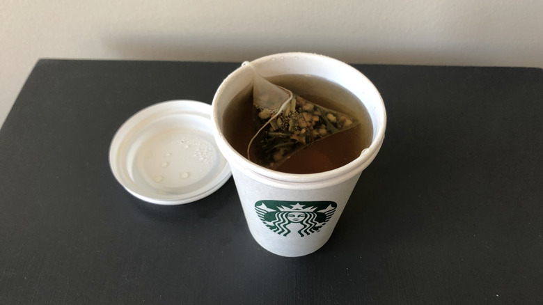 Hot Chamomile Mint Blossom Tea from Starbucks
