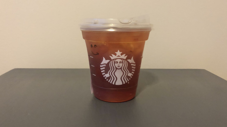 Iced Black Tea from Starbucks