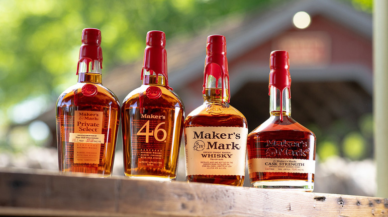 Maker's Mark bottle lineup