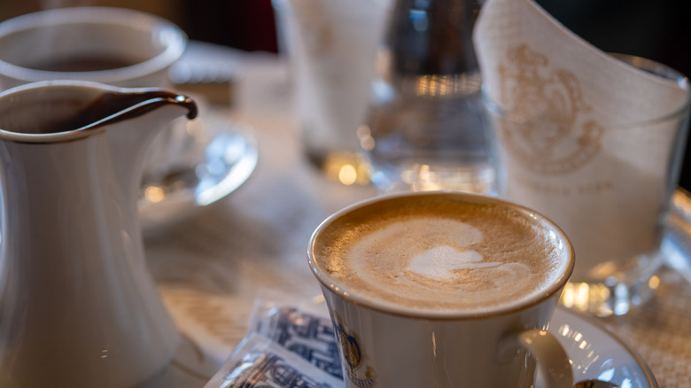 Cioccolata calda in cup