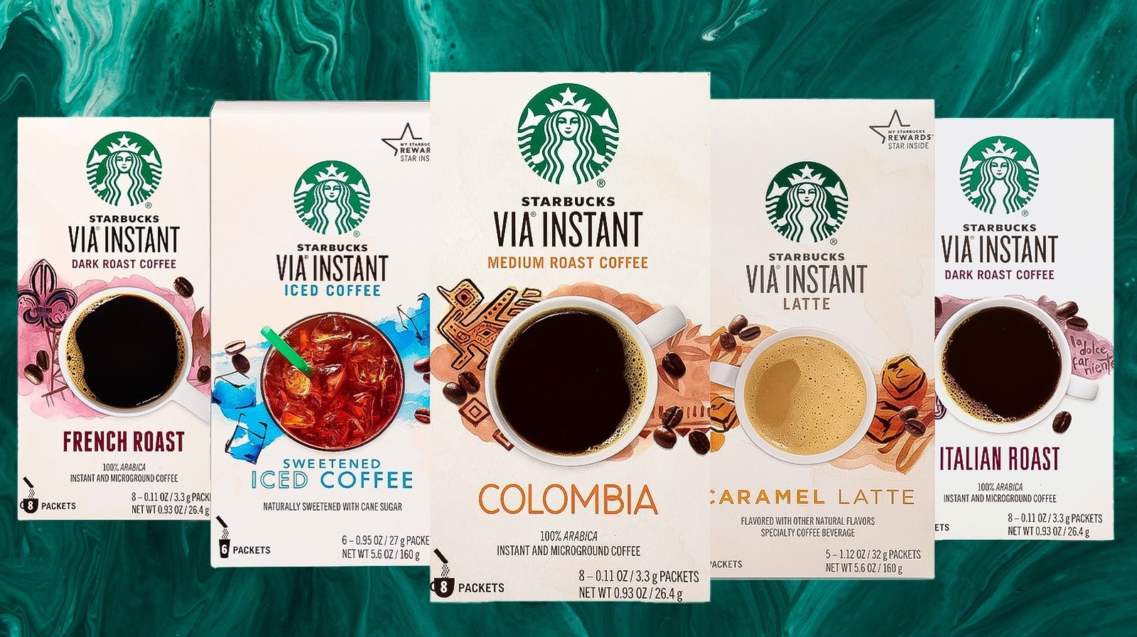 Starbucks latte flavors online