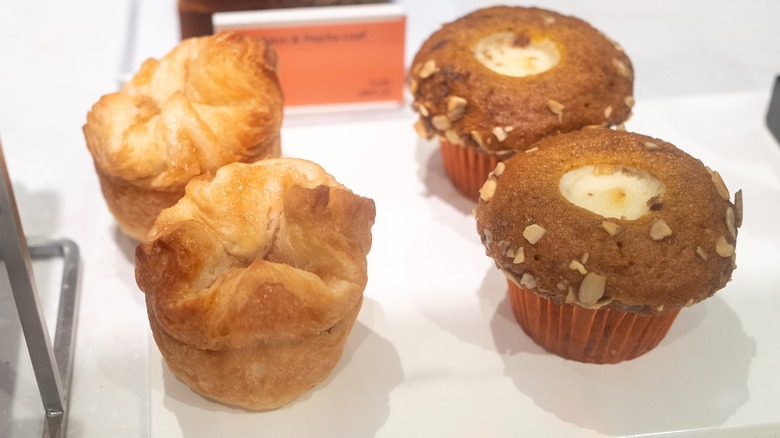 Starbucks fall pastries in pastry case