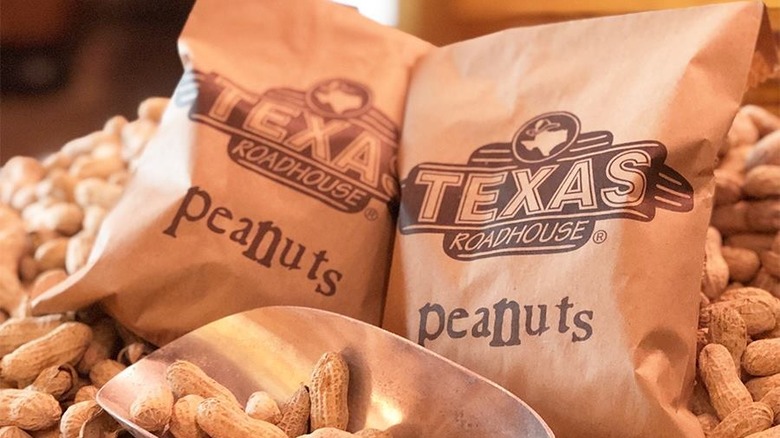 Texas Roadhouse peanuts 