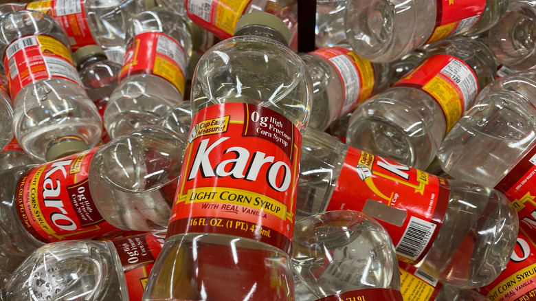 Karo corn syrup bottles