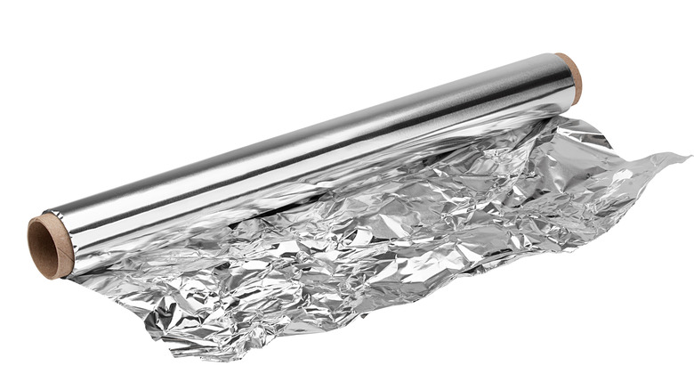 Roll of aluminum foil