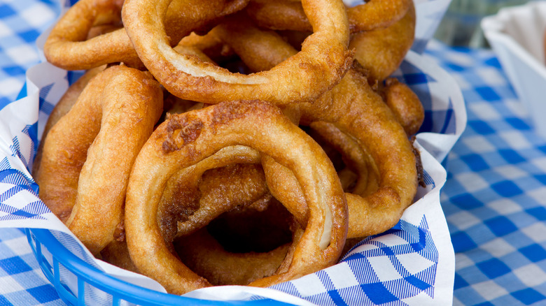 double battered onion rings