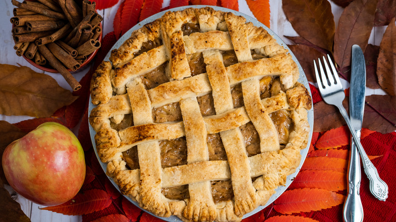 Vegan apple pie