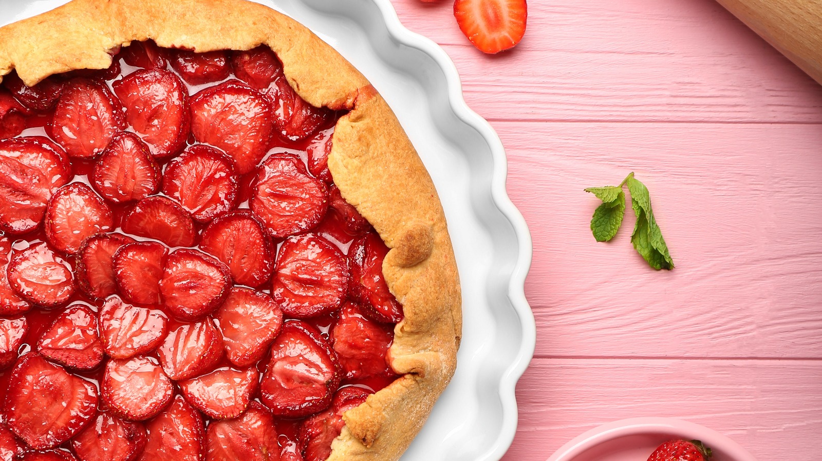 Strawberry pie