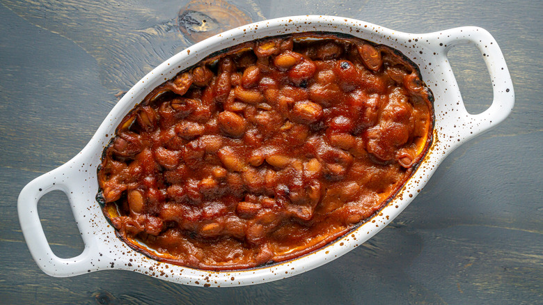 Oven baked beans 