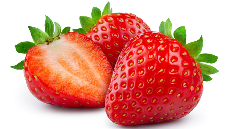 Close-up of strawberries