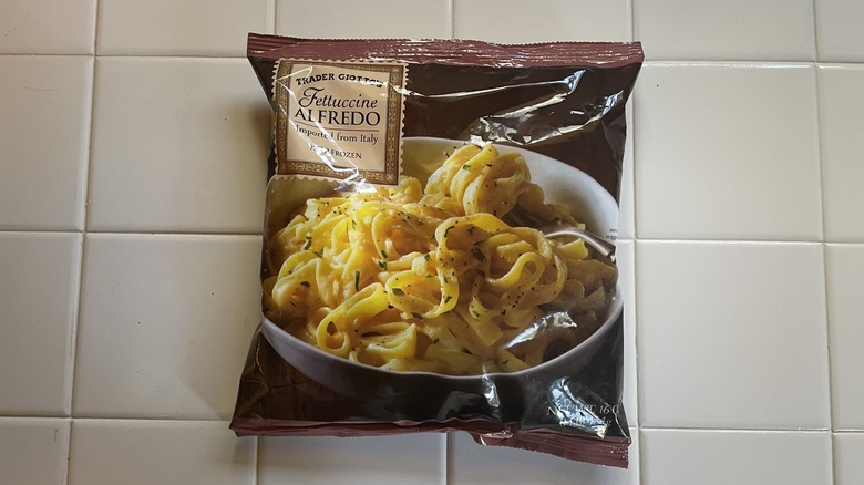 Trader Joe's fetruccine alfredo bag