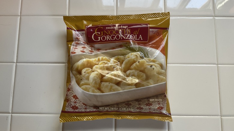 Trader Joe's Gnocchi Gorgonzola bag