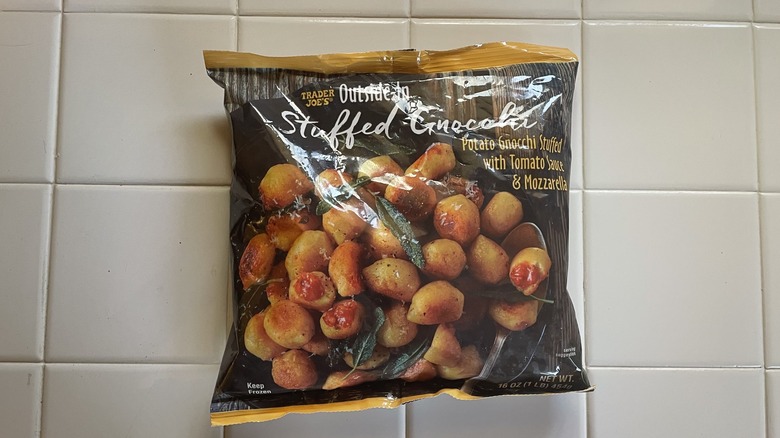 Trader Joe's stuffed gnocchi bag