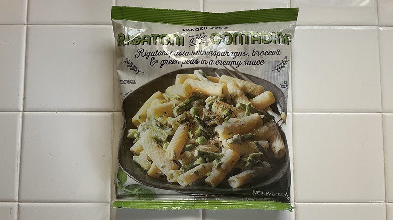 Trader Joe's frozen pasta bag