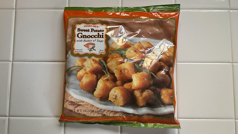 Trader Joe's sweet potato gnocchi