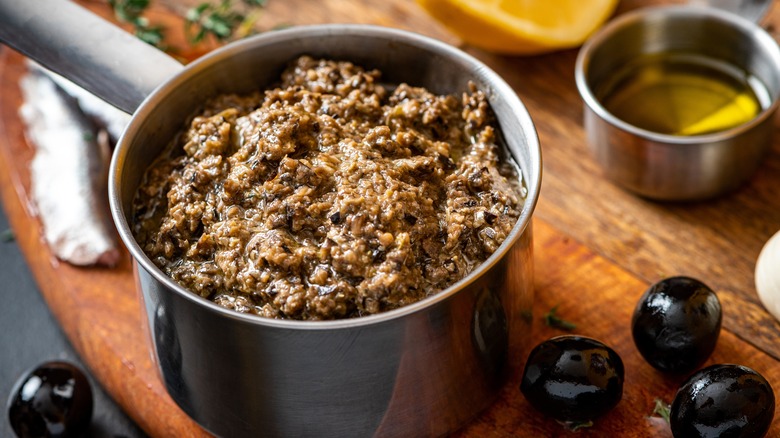 tapenade with black olives