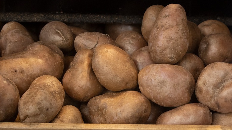 many Désirée potatoes