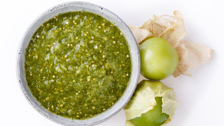 Tomatillo salsa verde