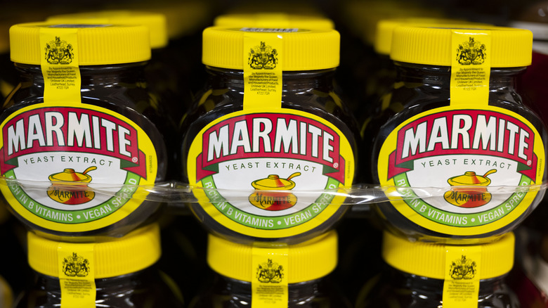 Jars of Marmite