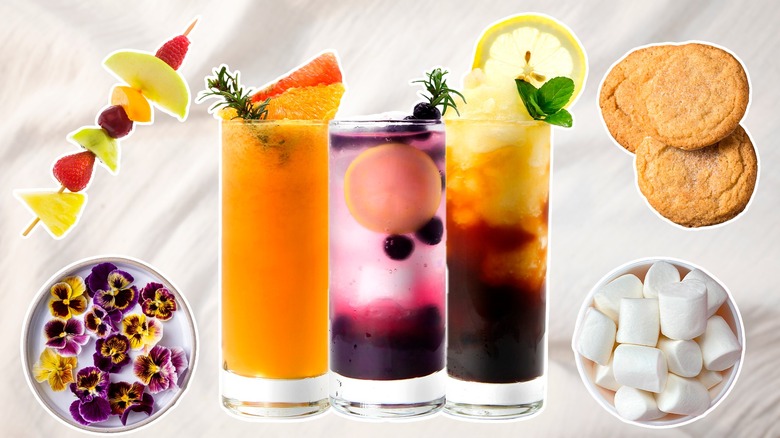 mocktail non alcoholic drinks