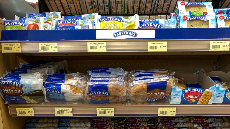 tastykakes on display