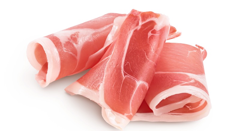 rolled up prosciutto