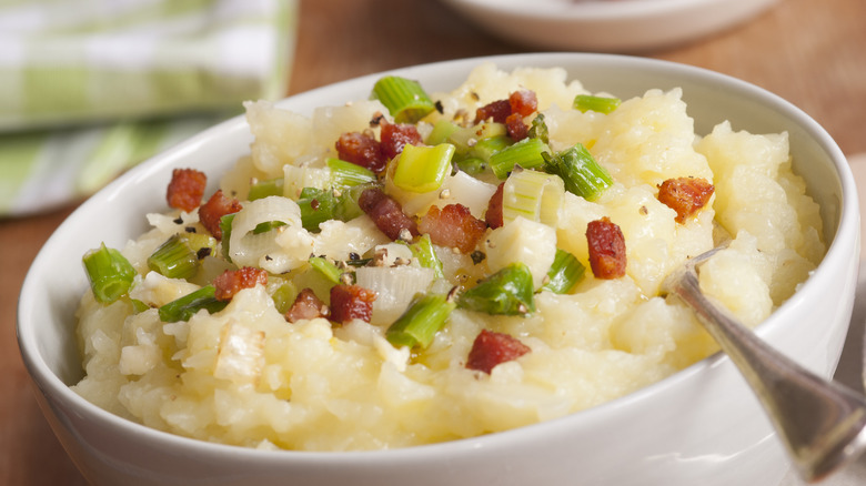 Loaded mashed poatoes 