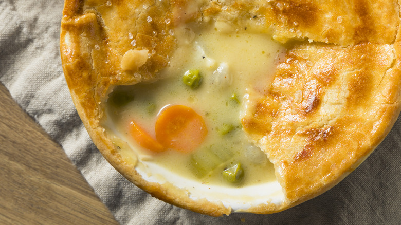 Vegetable pot pie 