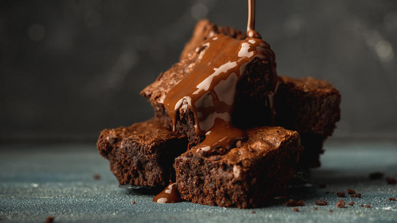 Fudge chocolate brownies