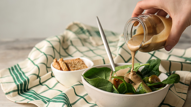 Tahini style dressing