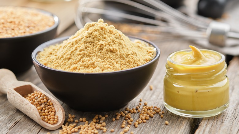 Dijon mustard and powder 