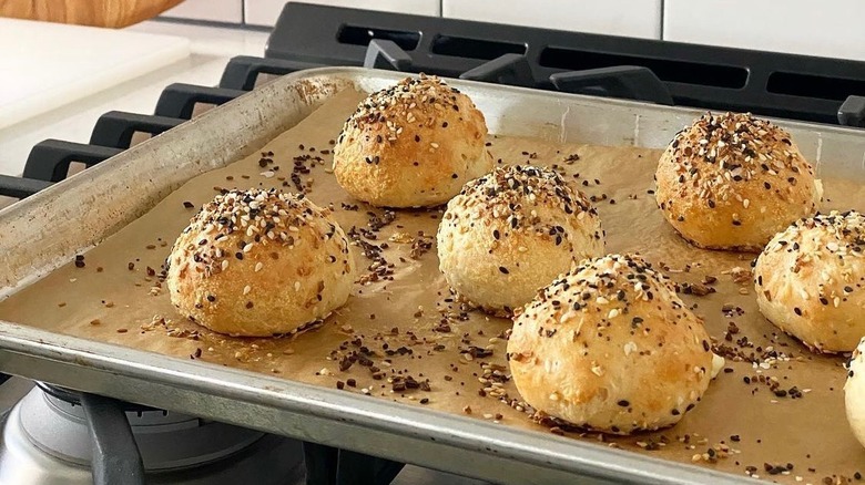 Everything bagel bites