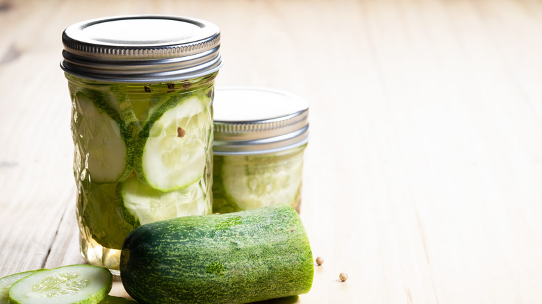 Homemade quick pickles