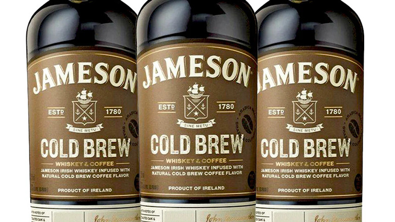 Three bottles of Jameson Cold Brew