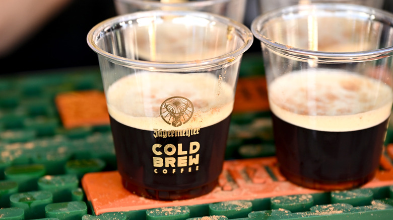 Jägermeister Cold Brew liqueur shots