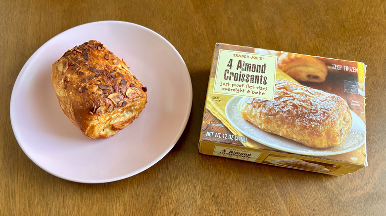 Trader Joe's almond croissant