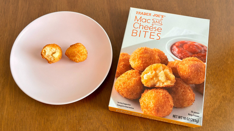 TJ's mac and cheese bites