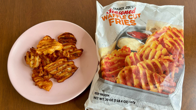 Trader Joe's waffle cut fries