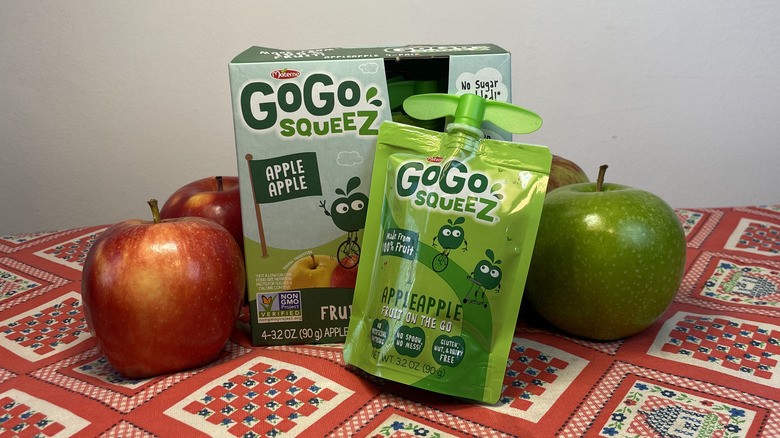 GoGo Squeez applesauce packet